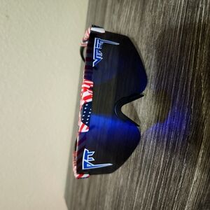 Pit Viper Blue and Black Sunglasses